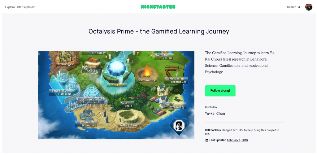 Octalysis Prime Kickstarter