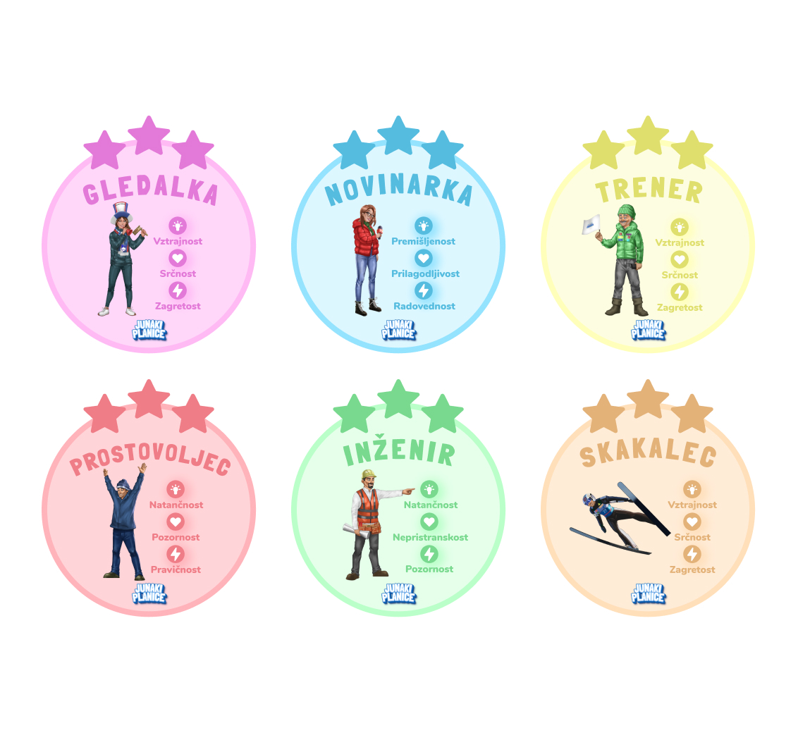 Junaki Planice achievement badge