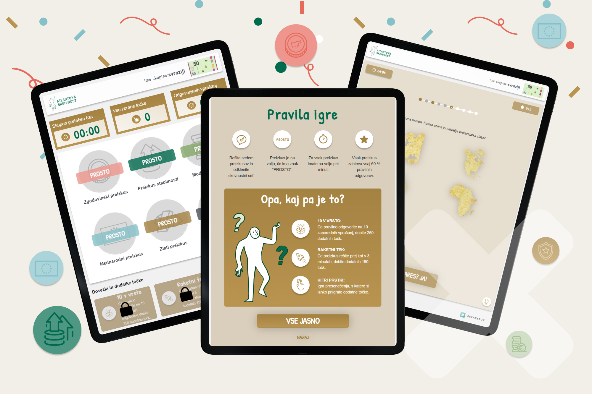 Atlantova_skrivnost_Mockup: screeni igre